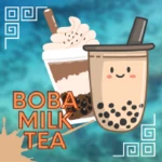 diy boba tea drink android application logo